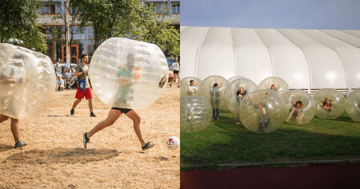 bubble football locations in budapest