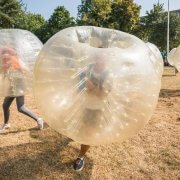 how to play bubble football